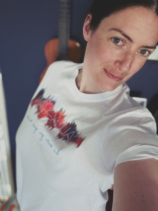 The Music You Gave To Me - Album artwork "soundwave" t-shirt