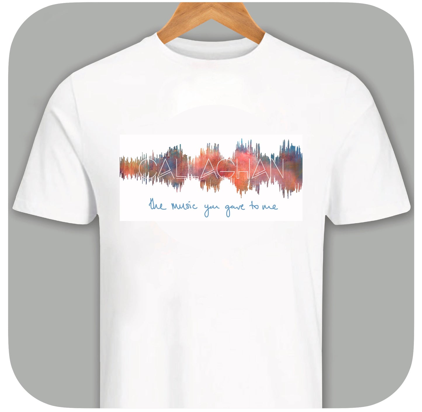 The Music You Gave To Me - Album artwork "soundwave" t-shirt
